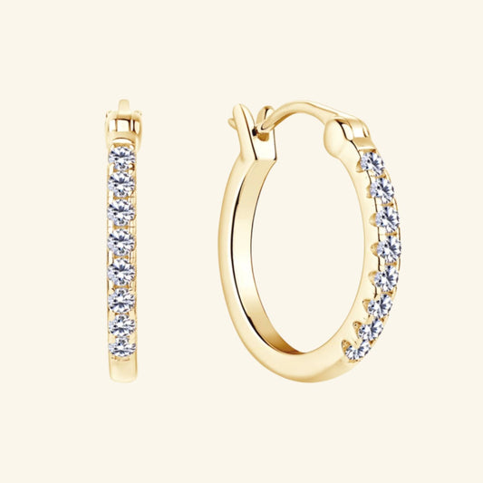 Eloise Huggie Earrings - Zestello