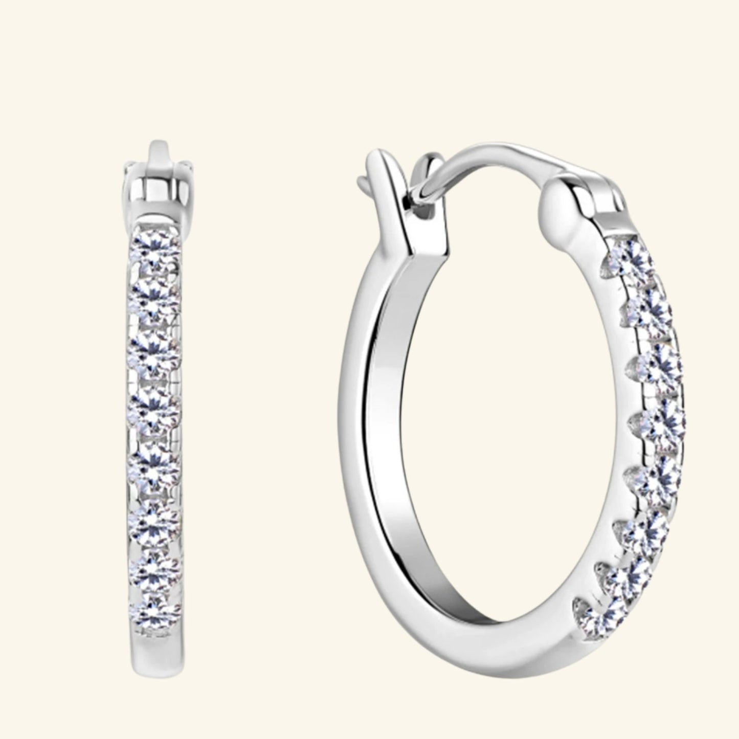 Eloise Huggie Earrings - Zestello