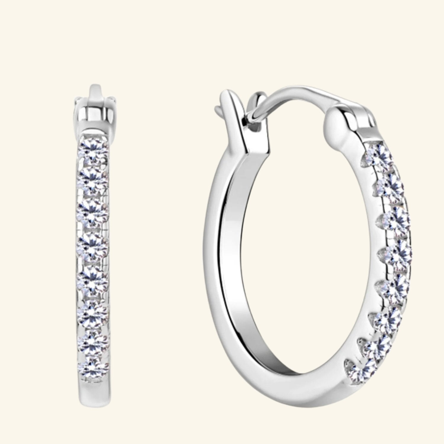 Eloise Huggie Earrings - Zestello