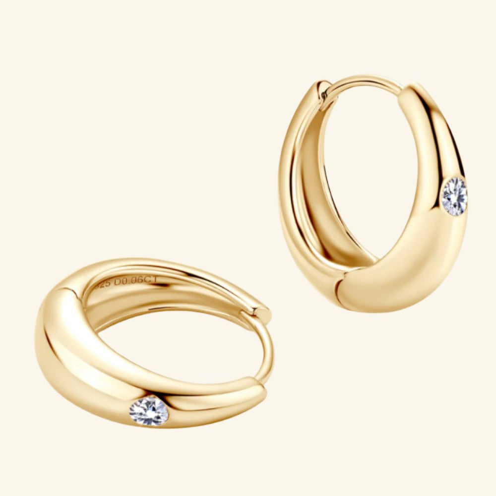 Jane Huggie Earrings - Zestello