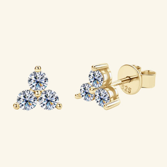 Nalina Stud Earrings - Zestello
