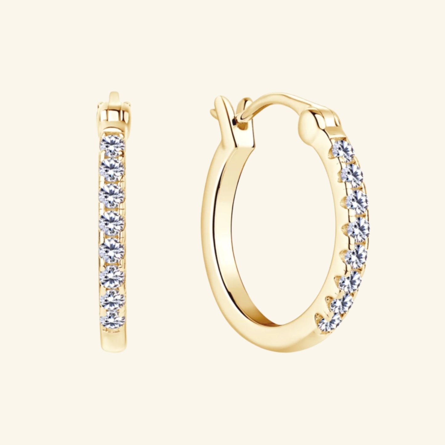Eloise Huggie Earrings - Zestello