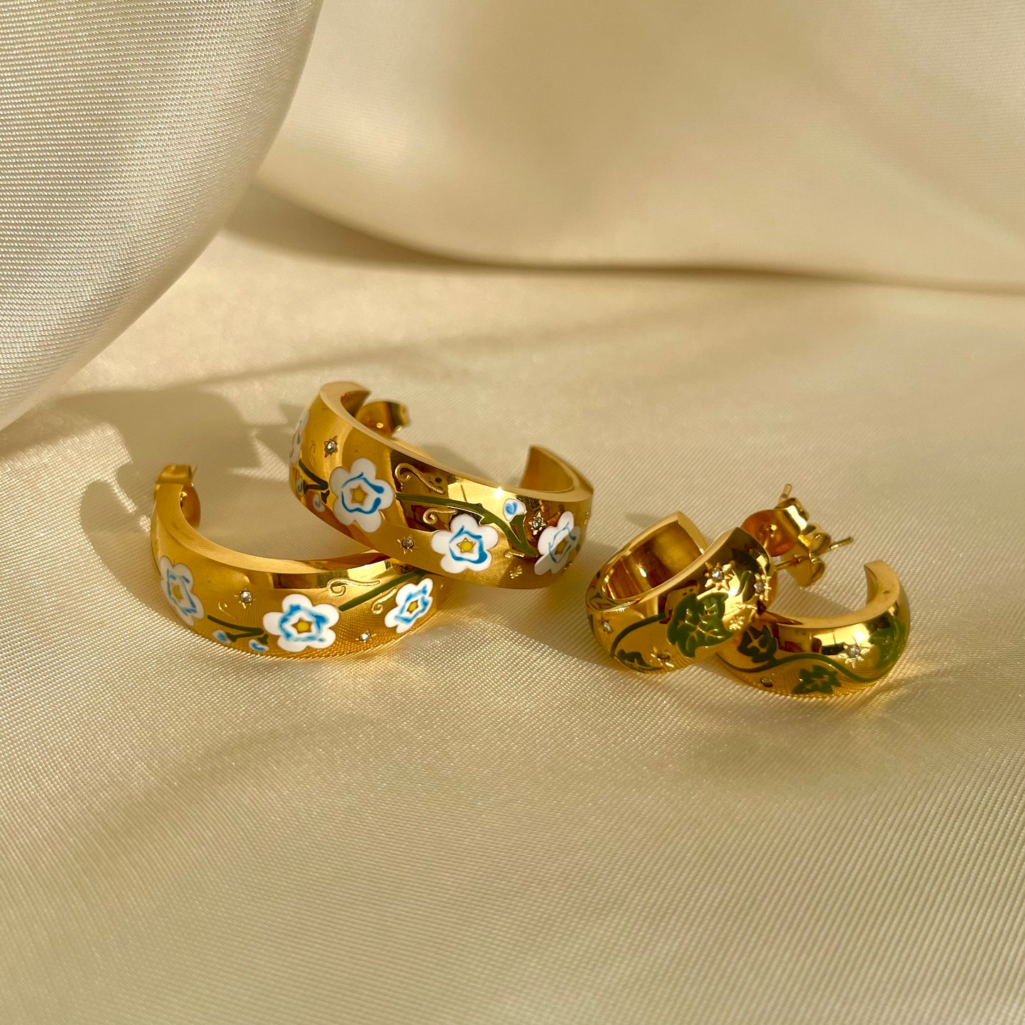 Ivy Earrings - Zestello