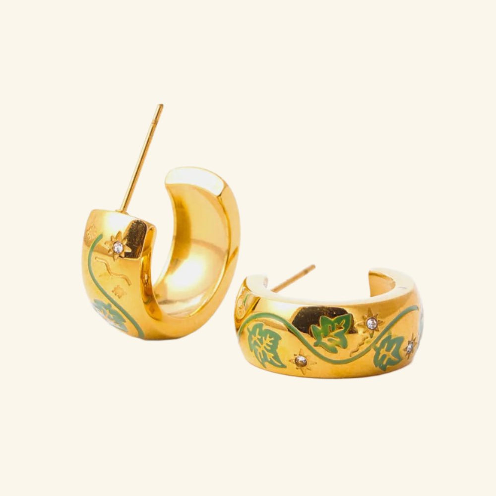 Ivy Earrings - Zestello