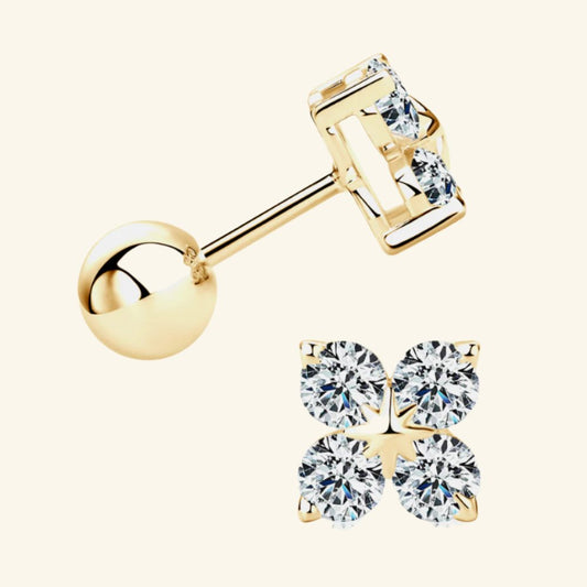Anneliese Stud Earrings - Zestello