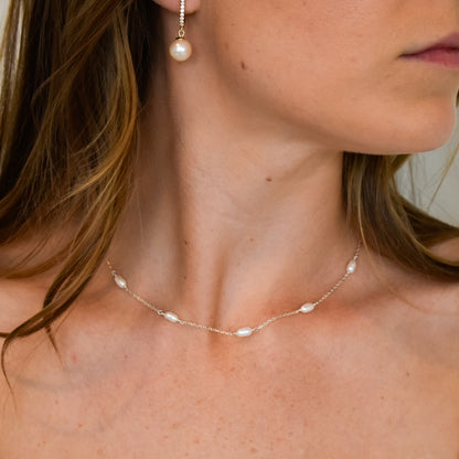 Maggie Pearl Necklace