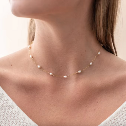 Maggie Pearl Necklace - Zestello