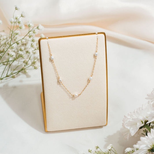 Maggie Pearl Necklace