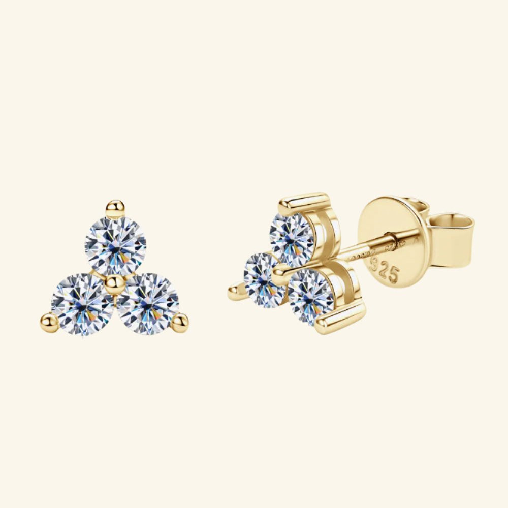 Nalina Stud Earrings - Zestello